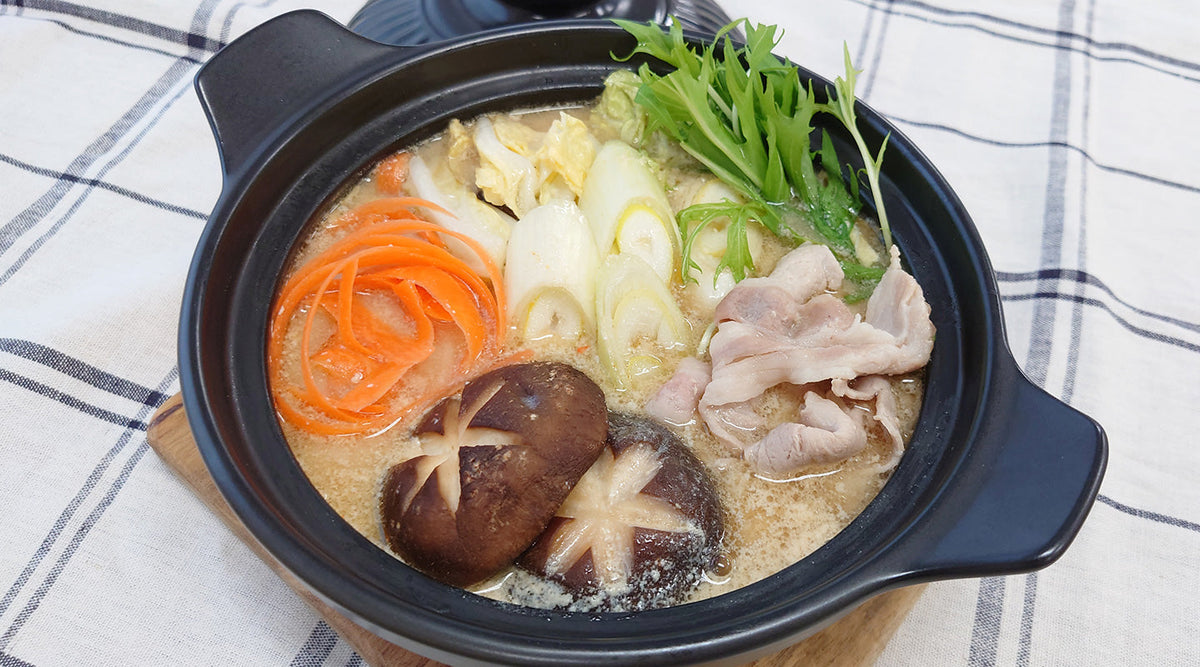 ほっと温まる豆乳鍋