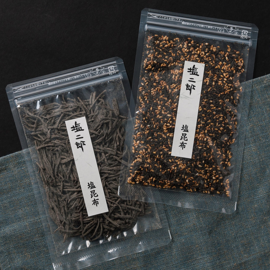 塩昆布と金胡麻昆布ふりかけのセットなど2つの新商品発売