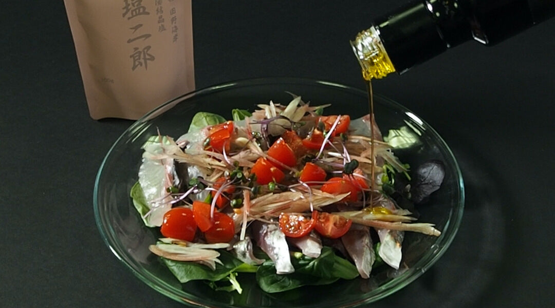 アジと鯛のカルパッチョ