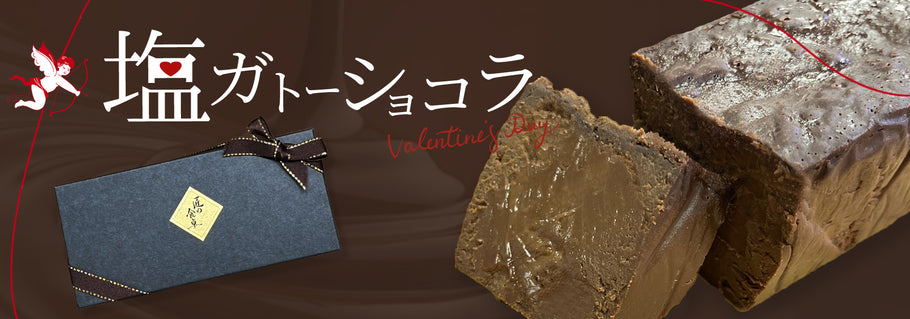 【新発売】バレンタインにもおすすめ「塩ガトーショコラ」(青蜂)