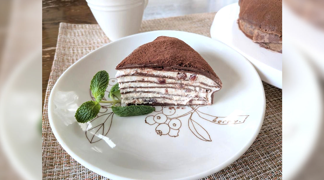 トミーノフレスコクランベリーのカカオミルクレープ