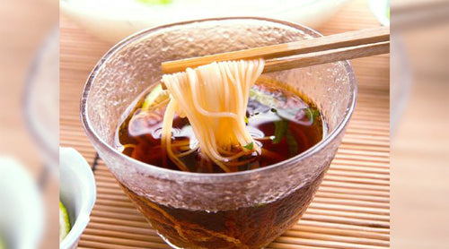 香ばしさが食欲をそそる素麺