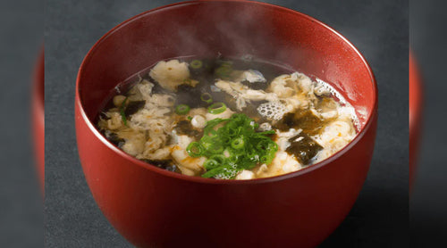 中華風ふんわり卵とわかめの中華スープ
