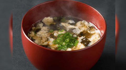 中華風ふんわり卵とわかめの中華スープ