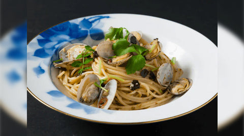 あさりの和風パスタ