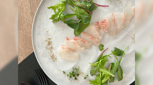 鯛のカルパッチョ