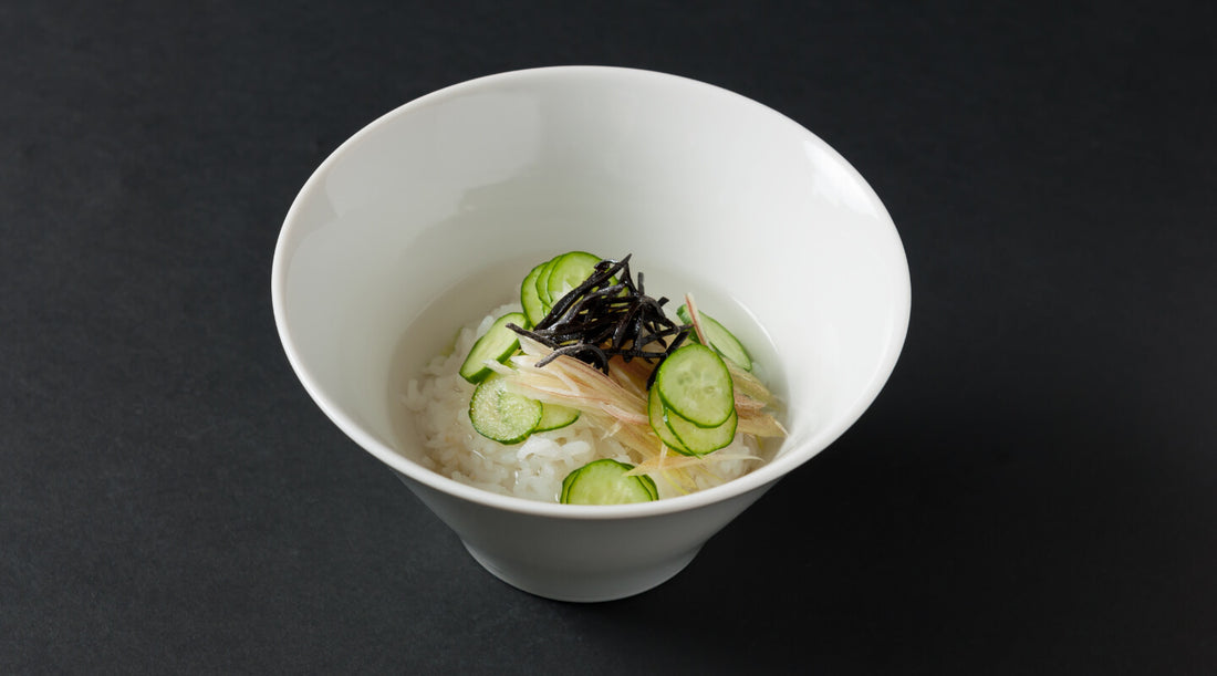 塩昆布冷やし茶漬け