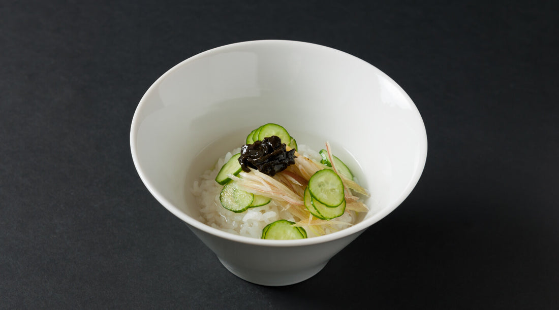 塩海苔冷やし茶漬け