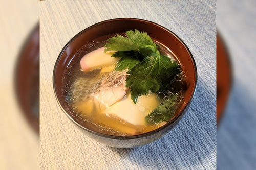 平鯛（ヘダイ）の澄まし椀