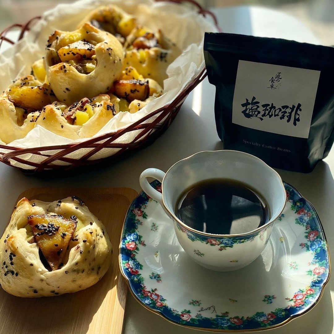 塩珈琲「青蜂」（粉）100g