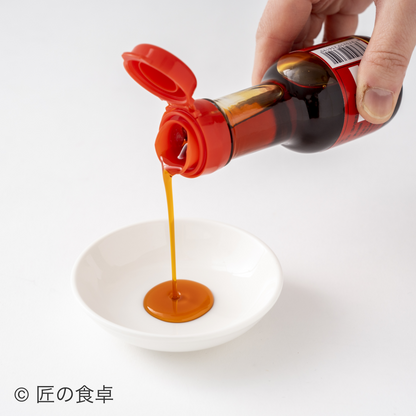 Sesame oil and chili oilTanoya Seihachi Sun-dried salt (20g) set