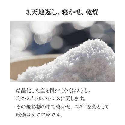 日本酒に合う塩10g 食べ比べ2種ギフトセット