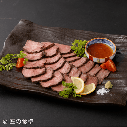 【母の日ギフト限定】ローストビーフセット（200g×2個）&タレ（20g×10袋）（単品／肉に合う塩付きセットを選べます）