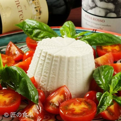 Fresh ricotta cheese (ricotta fresca)
